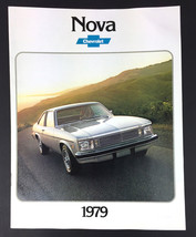 Vintage 1979 NOVA Chevy Chevrolet Car Sales Brochure 11 pages - $9.95
