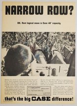 1967 Print Ad Case 660 Threshers Farmer in Corn Field Racine,Wisconsin  - £10.45 GBP