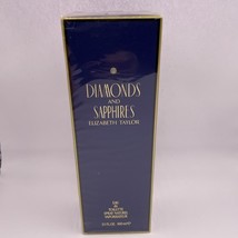 Diamonds &amp; Sapphires Women By Elizabeth Taylor 3.3 Oz Edt Spray - New &amp; Sealed - $18.50