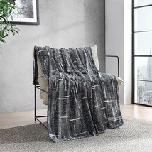 Kenneth Cole Throw Blanket Plush Fleece, Cozy Home Decor For Bed Or, Cha... - £26.49 GBP