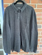 UNTUCKit Long Sleeve Collared Shirt - Super Soft - X-Large - Gray - NWOT - £31.29 GBP