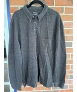 UNTUCKit Long Sleeve Collared Shirt - Super Soft - X-Large - Gray - NWOT - $54.27 CAD