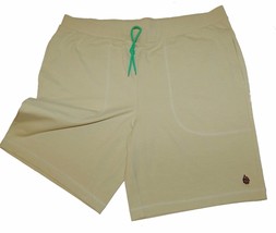 Kaladanda Men&#39;s Light Green Casual Knitted Cotton Shorts Size US XL NEW - $18.49