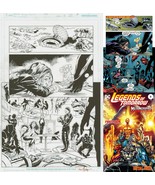 Gerry Conway Firestorm Legends of Tomorrow #5 Pg. 6 Original Art Page / ... - $2,393.63 MXN