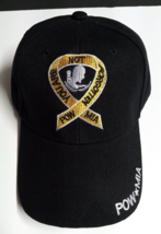 POW MIA You Are Not Forgotten Yellow Ribbon Embroidered Logo Military Ha... - £6.26 GBP