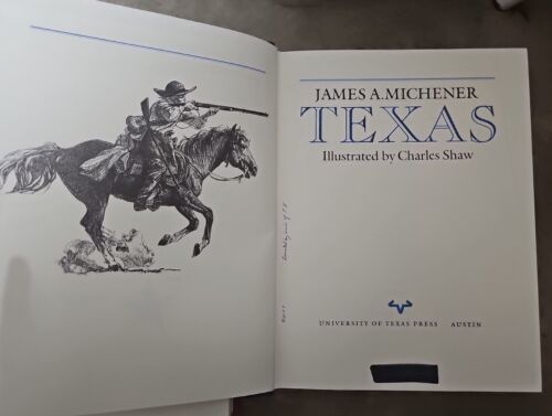 Texas by James A. Michener, Texas Flags, Lighthouses Of Texas. Lot Of Texas Book Item image 7