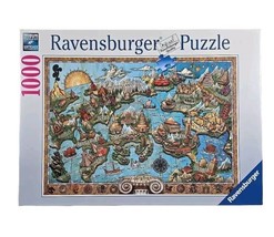 Ravensburger 16728 Mysterious Atlantis 1000 Pc Jigsaw Puzzle - £11.16 GBP