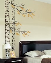 Large Tree Stencil Beautiful Birches, Reusable DIY Stencils easy decor - £71.90 GBP