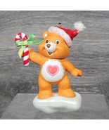 Care Bear Tenderheart Christmas Ornament Santa Hat Candy Cane 2003 3.5” ... - $9.74