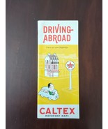 CALTEX Driving Abroad Facts at Your Fingertips Pamphlet 1965 Edition - £11.83 GBP