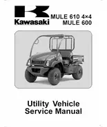 Fits Kawasaki - 600 610 4X4 Side By side Factory Service Repair Manual 2... - €13,02 EUR
