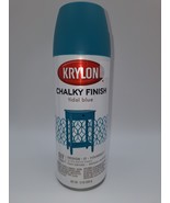Krylon Chalky Finish Tidal Blue 4111 Spray Paint 12 Oz New  - $646.14 MXN