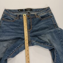 Nine West RN#89828 Women's Blue Cotton Blend Denim Cropped Jeans Size 10 (32×25) image 6