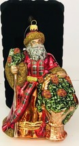 Trimsetter Christmas Ornament Santa Claus African American  Handcrafted Poland - £47.62 GBP