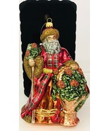 Trimsetter Christmas Ornament Santa Claus African American  Handcrafted ... - £46.92 GBP