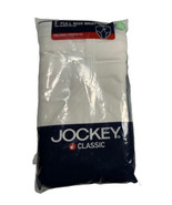 Men&#39;s Jockey Classic Briefs Size 34 Y Front 3 Pk Cotton White NEW VTG 20... - £27.88 GBP