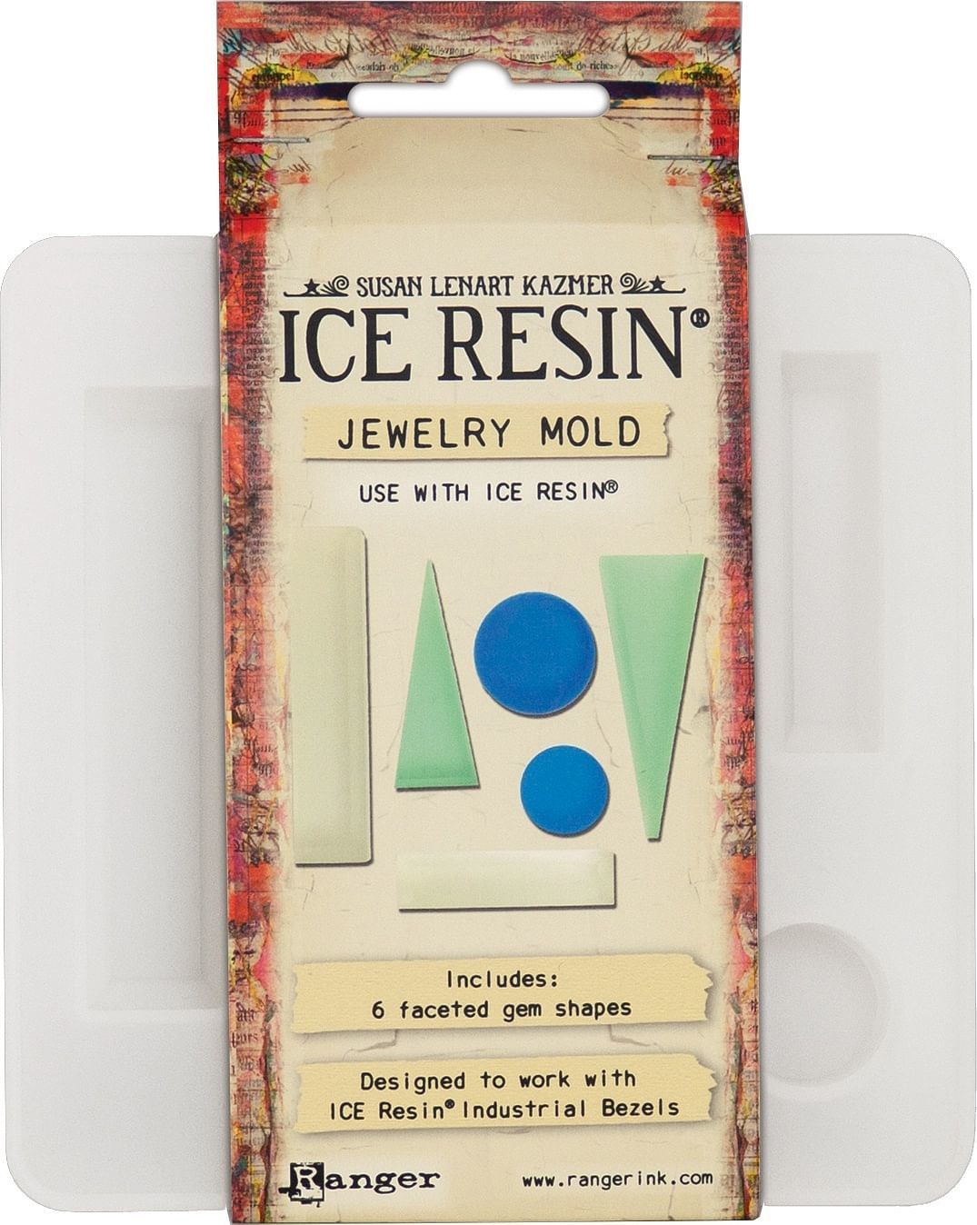 Ice Resin Jewelry Mold Industrial Bezel Inserts - $47.49