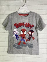 Marvel Spidey &amp; His Amazing Friends Short Sleeve Tee T-Shirt Top Kids Boys 3T - £9.46 GBP