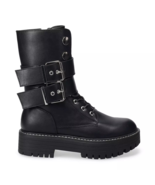 SO® Bookcase Women&#39;s Platform Combat Boots Wide Sizes - $956.26 MXN
