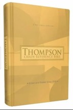 KJV /KJB Thompson Chain-Reference Bible, Hardcover, Red Letter - Zondervan - £34.49 GBP