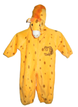 Giraffe Fleece Halloween Costume Suit Infant 18-24 Mos Zip Front Bunting... - $18.99
