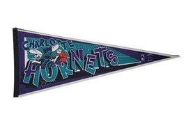 1995 Charlotte Hornets NBA Pennant Signed - Auto George Zidek - £22.57 GBP