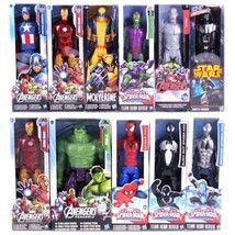 Marvel Amazing Spiderman Captain America Iron Man Action Figure Collectible Toys - $19.99