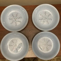 ATOMIC 1950s Vintage Skytone SEQUENCE Homer Laughlin bowls set of 4 - $29.70