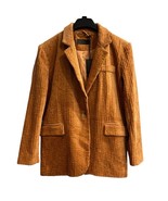 Blank NYC Next Date Blazer Womens XS Rush Wide Wale Corduroy Oversized J... - $83.64 CAD