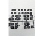 Lot Of (37) 1995 Games Workshop Black Small Bases - £50.32 GBP