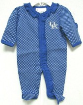 NCAA Kentucky Wildcats Logo on Pin Dot Footed Creeper Style Two Feet Ahe... - $27.95
