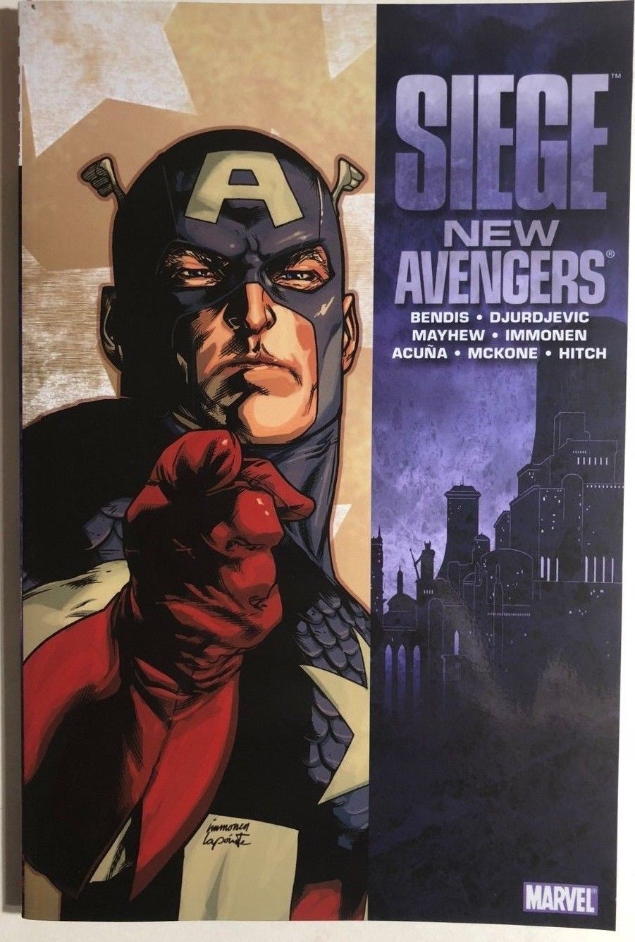 Primary image for NEW AVENGERS Siege (2011) Marvel Comics TPB FINE 1st