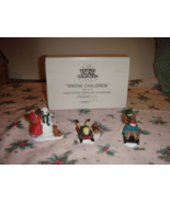 Dept. 56 Heritage Village Collection Snow Children - £14.84 GBP