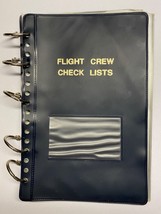 U.S. Military, Vietnam War Era, Cold War Era, Flight Crew Check Lists, Binder - £11.68 GBP