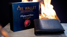 The Professional&#39;s Fire Wallet (Gimmick and Online Instructions) - £31.57 GBP