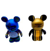 Disney Vinylmation Lot of Two 3&quot; Figures 2011 Marathon Epcot - £13.62 GBP