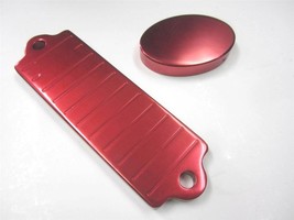 92-00 Honda Civic All Models Billet Battery Strap &amp; Water Cap Cover Anod... - £11.67 GBP