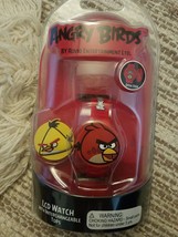 Angry Birds By Rovio Entertainment Ltd. LCD Watch With Interchangeable Tops - £55.27 GBP