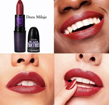 Mac Black Panther Amplified Creme Lipstick Dora Milaje Matte Blue Red Ne W In Bo X - £23.34 GBP