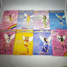 Lot of 8 Rainbow Magic Weather Colors Horse Fairy Sunny Fern Books Daisy Meadows - £17.39 GBP