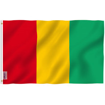 Anley Fly Breeze 3x5 Feet Guinea Flag - Guinean Flags Polyester  - £6.67 GBP