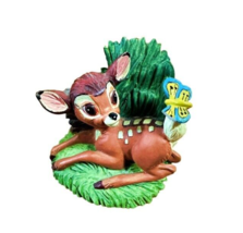 Bambi and Butterfly Magic Thimble Collection 2 Inch Disney Lenox 1990s N... - $5.84