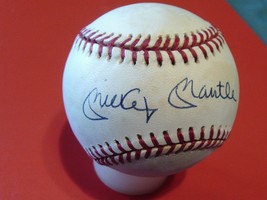 Mickey Mantle Signed Autographed Sweet Spot Baseball Scoreboard Coa ! - £652.48 GBP
