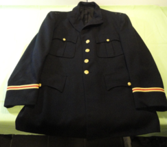 1937 UNITED STATES ARMY SERVICE UNIFORM DRESS BLUE ASU JACKET COAT  WOOL... - €273,89 EUR