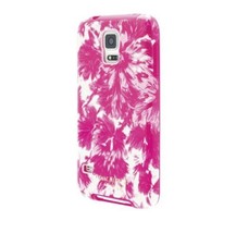 SEALED NEW CO8920 Isaac Mizrahi Samsung Galaxy S5 Pink Floral Designer Hard Case - £3.85 GBP