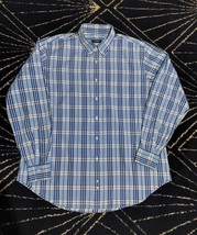 Burberry Light Bleu Color Nova check strip Casual Regular Fit Shirt Luxu... - $138.32