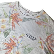 Guess Los Angeles Men&#39;s XL Floral Tropical Bird of Paradise Print T-Shirt - $18.02