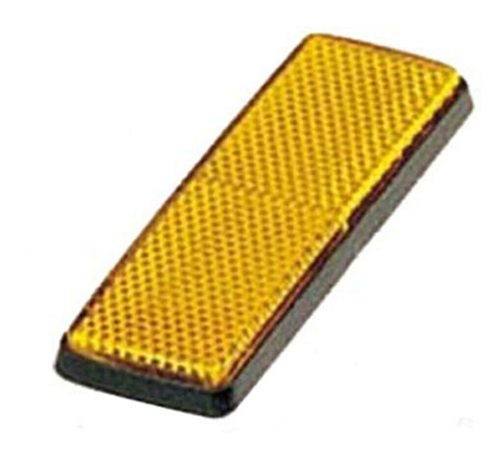 Optronics RE-15Ak Reflection, Rectangular, Amber - $11.47