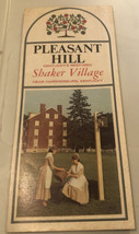Vintage Pleasant Hill Shaker Village Brochure Harrodsburg Kentucky BRO6 - £11.83 GBP