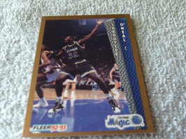 1992/93 Fleer # 401 Shaquille Oneal Rookie Nm / Mint Or Better !! - £23.58 GBP